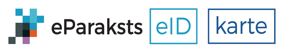 Latvijas eID karte logo